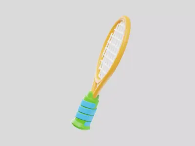 Tennis Racket 3D model buy