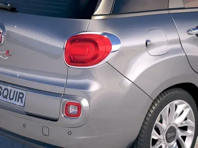 Fiat 500L Wagon 2018 3D model