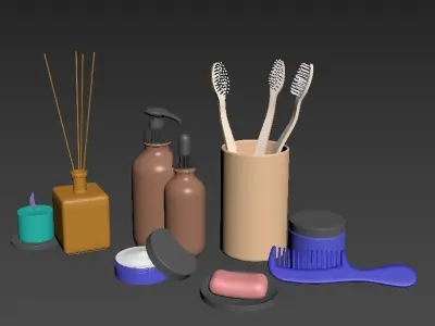 Bathroom  Kit 3D model