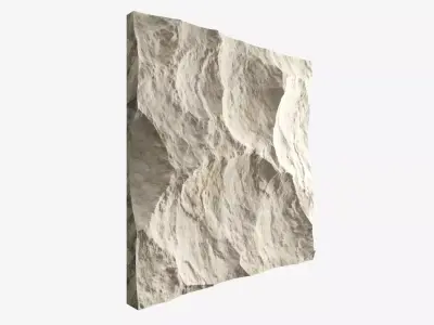 125-RockPanel sandstone wall texture 3D model