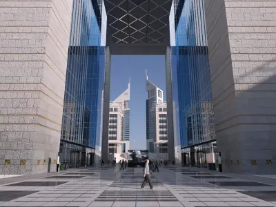 Dubai International Financial Centre Dubai 3D model