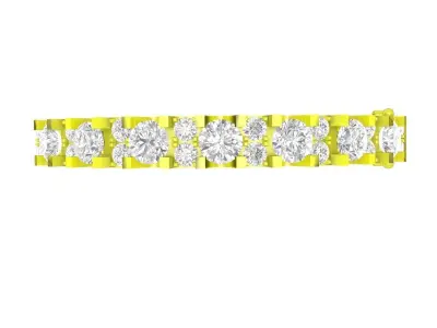 A7732 Diamond Women Bangle Bracelets 3D Model 3D print model