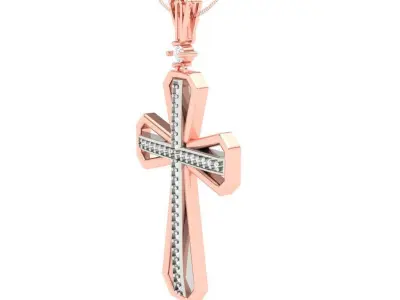 Women Pendant 3D print model 3D print model