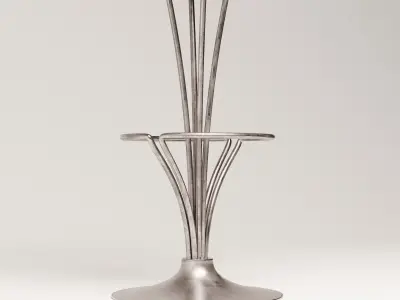 Piet Hein Barstool Low-poly 3D model