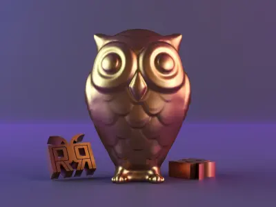 Owl decor 3D print model order