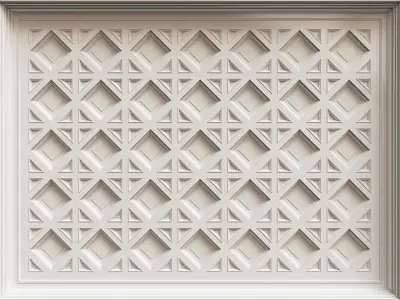 Classical Ceiling Design Pl-cmc10 from the Decoright Collection 3D model