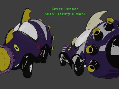 All Cars from Wacky Races  3D Model Pack