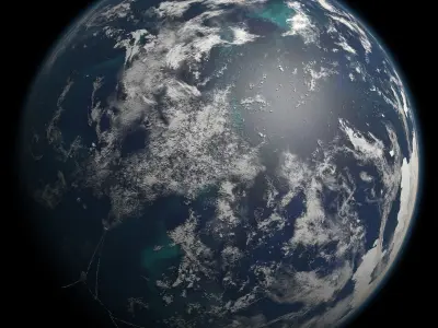 Oceanic Planet 04 Free 3D model