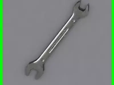 Spanner wrenches 3D model