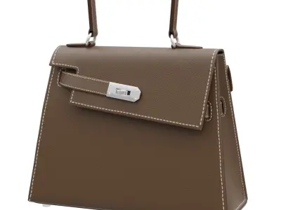 Kelly Sellier en Desordre Bag Low-poly 3D model