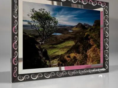 A collection of Frames - Set I Low-poly 3D model