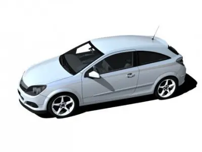Opel Astra 3D model 3D model