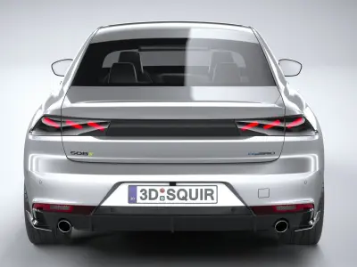 Peugeot 508 PSE 2023 3D model