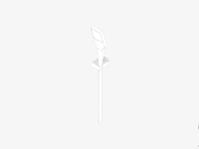 Shower - Hand - Luxury - Garment Low-poly 3D model