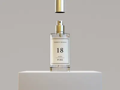 18 Perfume bottle 3D model