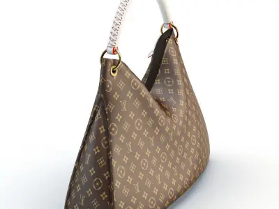 Bag Louis Vuitton Brown 3D model