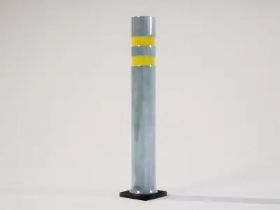 Modular Parking Garage - STARTER PACK Free low-poly 3D model