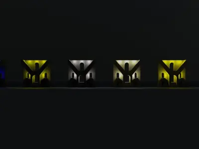 Miniature 3D Printing Structure Type-1 3D model