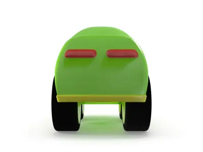 car toy 2 Low-poly 3D model