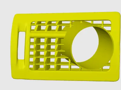 ZAFIRA B AIR VENT GAUGE POD 52mm LHD 3D print model
