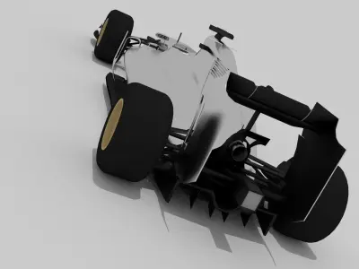 Formula One Car 1 3D model