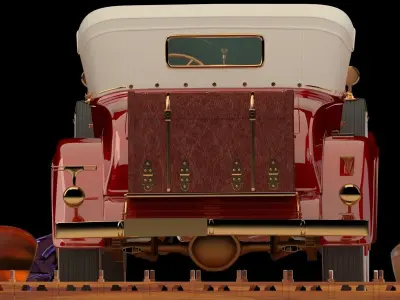 CLassic car 3D model