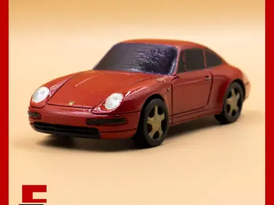 Porsche 911 933 Car model 3D print model