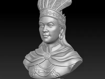 Au Co Mother 3D print model 3D print model