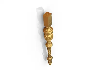 Furniture Legs Set 01 3D print model