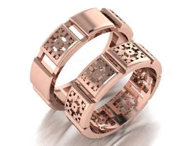 ring set 24 collection1 3D print model