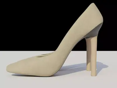 Woman shoes 3D model 3D model
