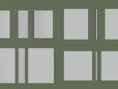 Classics Book Collection V1 Low-poly 3D model