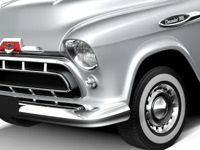 Chevrolet pickup 1957 3D model