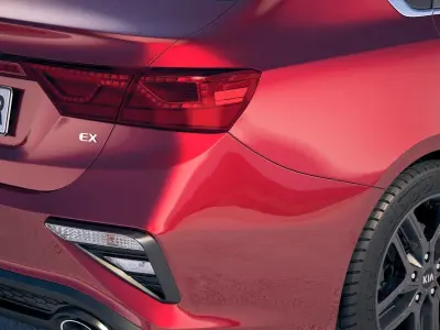 Kia Forte 2019 3D model