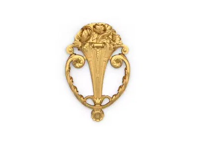 Classic decor ornament 306 3D model