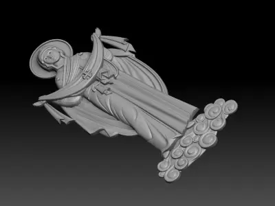 vergin  Mary  Holy Belt orthodox   3D print model