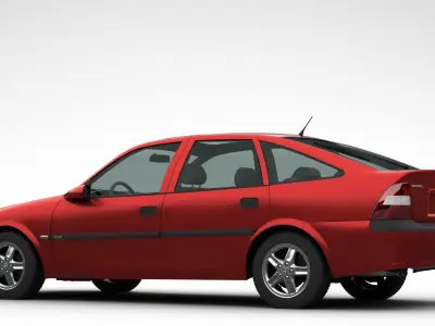 Vauxhall Vectra B HB 1996 3D model