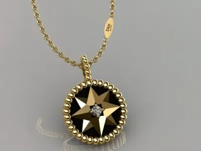 Dior Pendant  3D print model