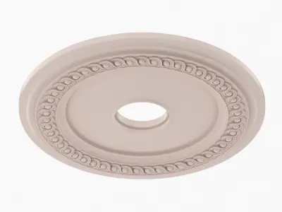 Classic Ceiling Medallion 23 3D model