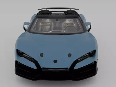 Italdesign Zerouno 3D model