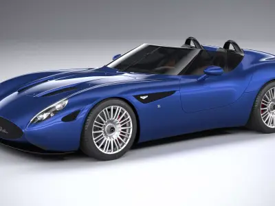 Zagato Mostro Barchetta 2022 3D model