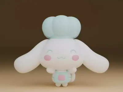 Chef sanrio cinnamoroll 23 3D print model