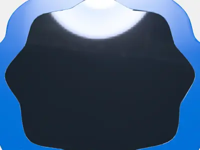 PRUNKHALLON Mirror Low-poly 3D model