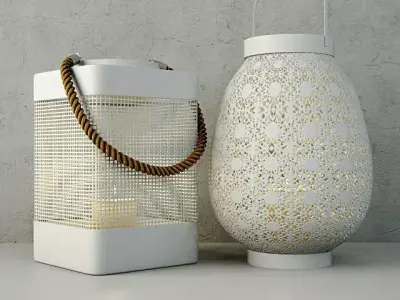 Lanterns by ZARA HOME 3D model