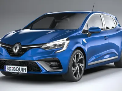 Renault Clio RS Line 2020 3D model