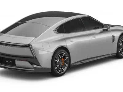 2025 Xpeng P7 3D model