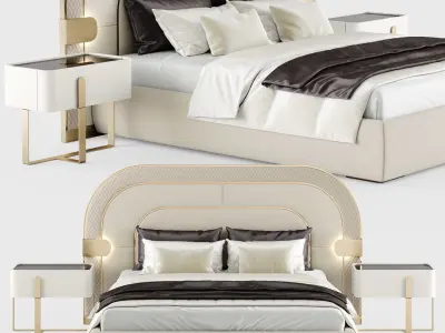 Capital Collection EDEN Bed 3D model