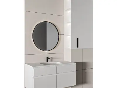 Luxury Bathroom 192 3D model