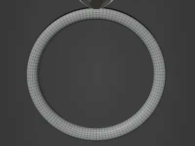 Diamond Ring Free 3D model 3