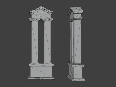 Pillar 1 3D model